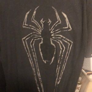 Spider man gray shirt